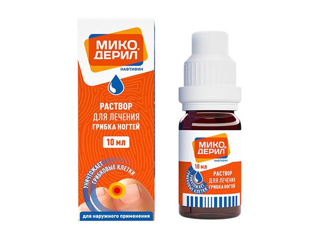 микодерил 1% 10мл. р-р д/наруж.прим. фл./кап. 3897