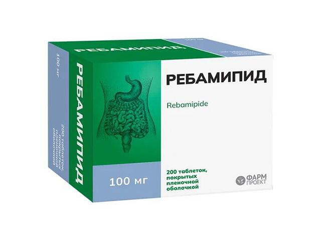 ребамипид табл п/п/о 100мг №200