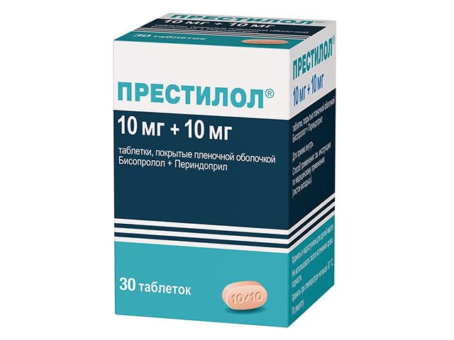 престилол 10мг.+10мг. №30 таб.