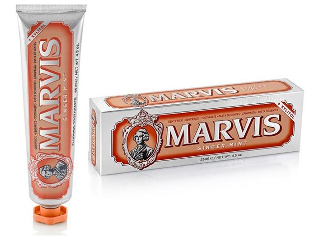marvis зубная паста ginger mint/ имбирь и мята. 85 гр. 411173