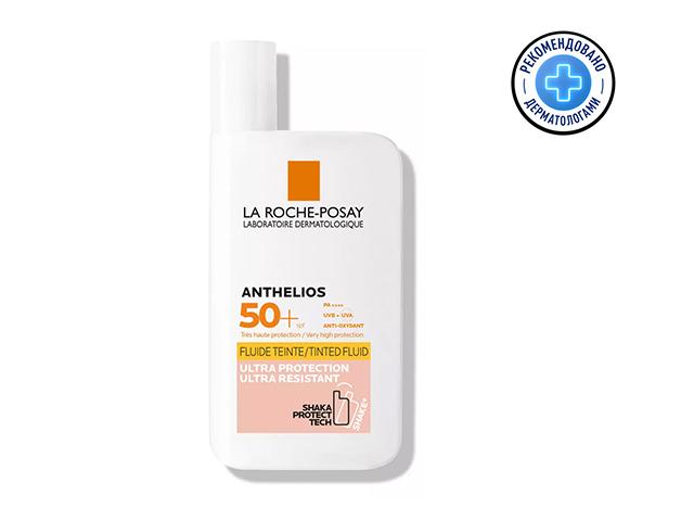 ля рош-позе антгелиос флюид тонир. д/лица и вокруг глаз  spf50+ 50мл. [lrp]