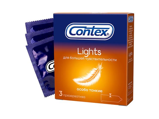 контекс презерватив lights особо тонкие №3 [contex]