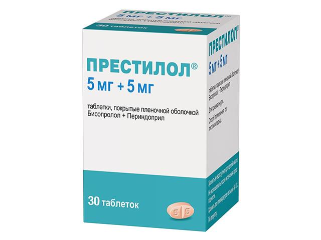 престилол 5мг.+5мг. №30 таб. 0771