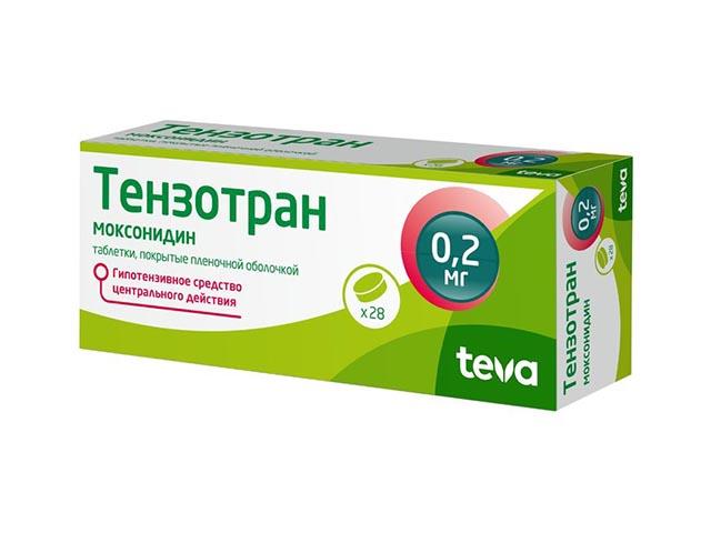 тензотран 0,2мг. №28 таб. п/о 3123