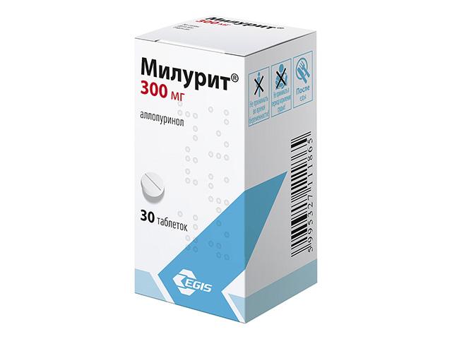 милурит 300мг. №30 таб. 1865