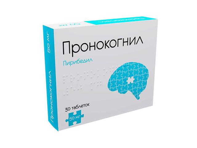 пронокогнил 50мг. №30 таб. контрол. высвоб. п/п/о /озон/