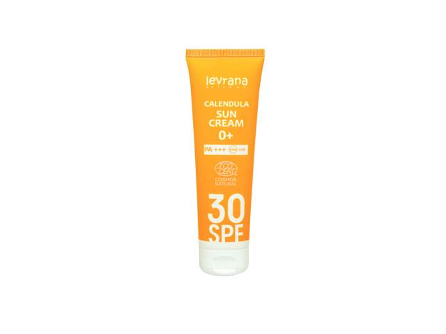 *леврана крем солнцезащитный д/лица и тела "календула 30spf 0+ " 100мл.