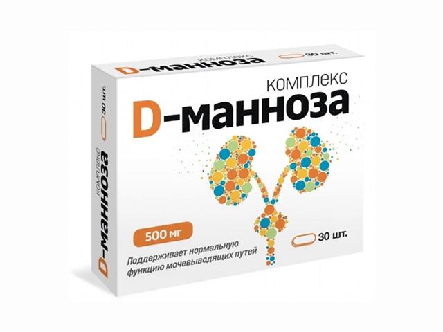 d-манноза комплекс 865мг n30 табл.
