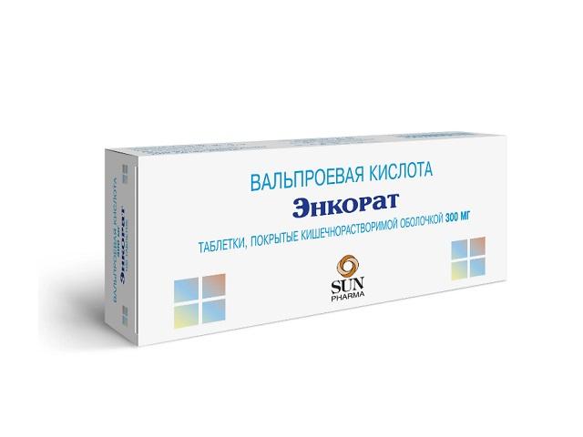 энкорат 300мг. №100 таб. п/о