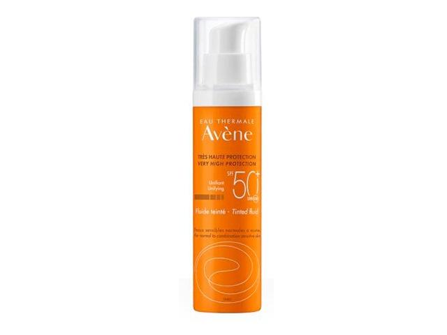 авен солнцезащ. флюид спф50+ тонирующии эффект 50мл. [avene]