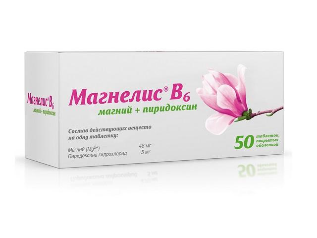 магнелис в6 №50 таб. п/о 5769
