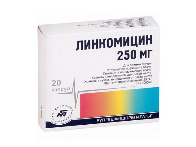 линкомицина г/х 250мг. №20 капс. /белмедпрепараты/