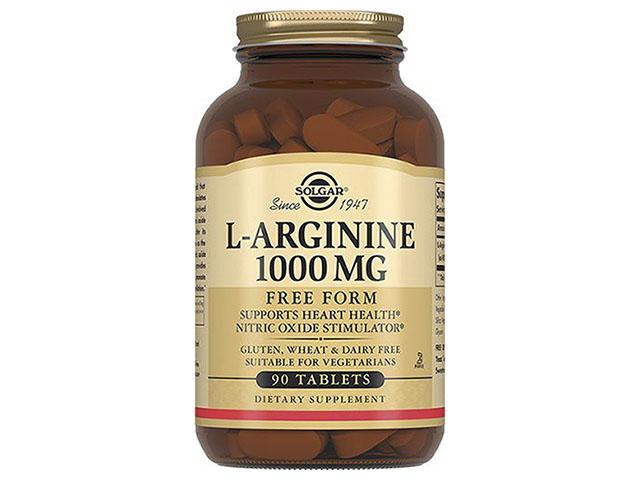 солгар l-аргинин 1000мг. №90 таб.