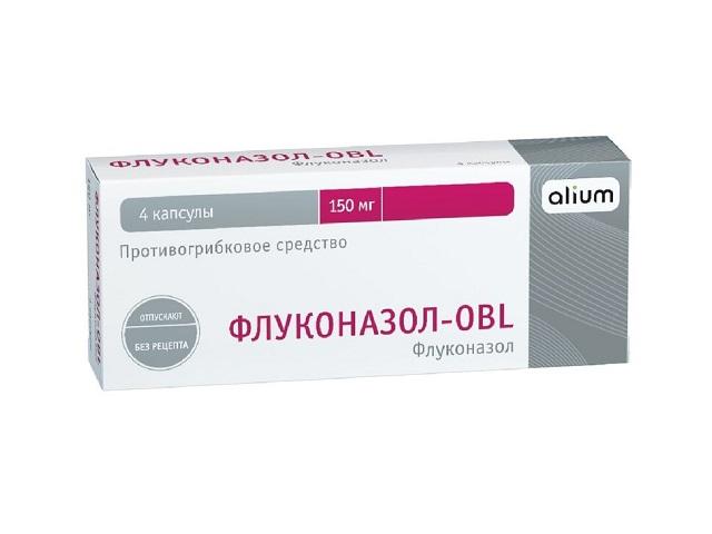 флуконазол-obl 150мг. №4 капс.