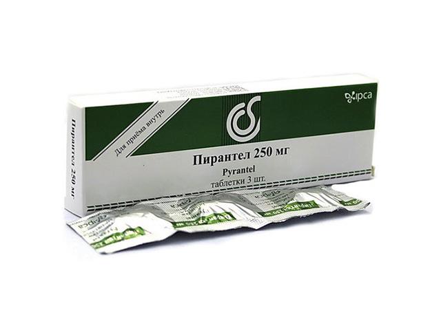 пирантел 250мг. №3 таб. 7010