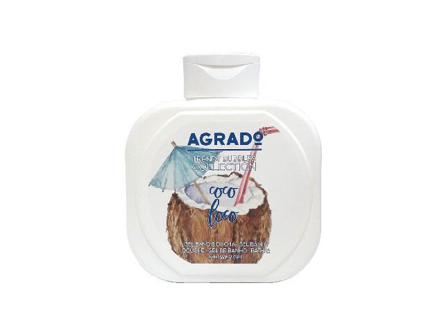 agrado гель д/ванны и душа увлажн.cocoloco 750мл. 6105
