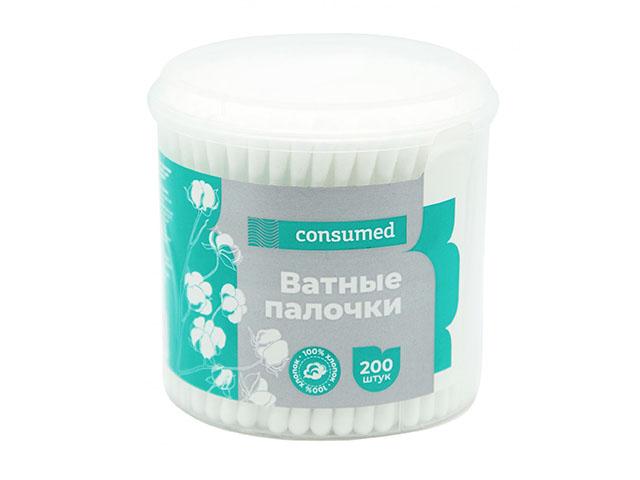 консумед ватные палочки №200 стак. (consumed)